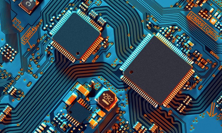 Image of semiconductor chips