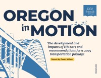 Cover for the report Oregon in Motion