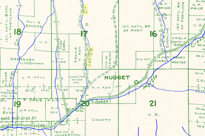 Letitia Creek Map