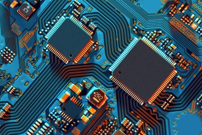 Image of semiconductor chips