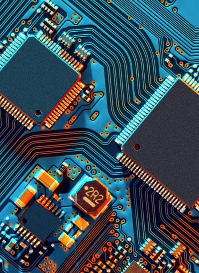 Image of semiconductor chips