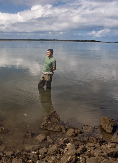 Flynn Delany of Tillamook Estuaries Partnership