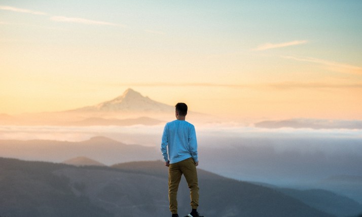 vista overlooking mount hood