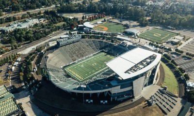 Arial photo of OSU