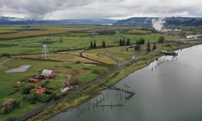 Scenic area near Port Westward at Clatskanie, Oregon (photo credit Alex Milan Tracy)