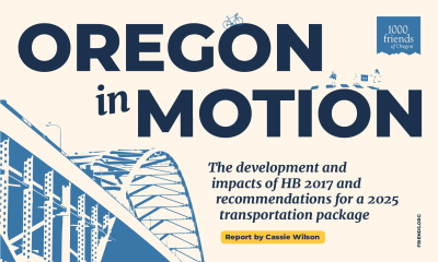 Cover for the report Oregon in Motion