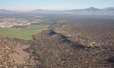 Aerial image of the land in the Eden Central case